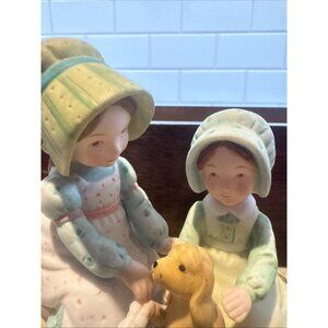 Holly Hobbie Figurine - All Better - Sweet Remembrance Collection porcelain